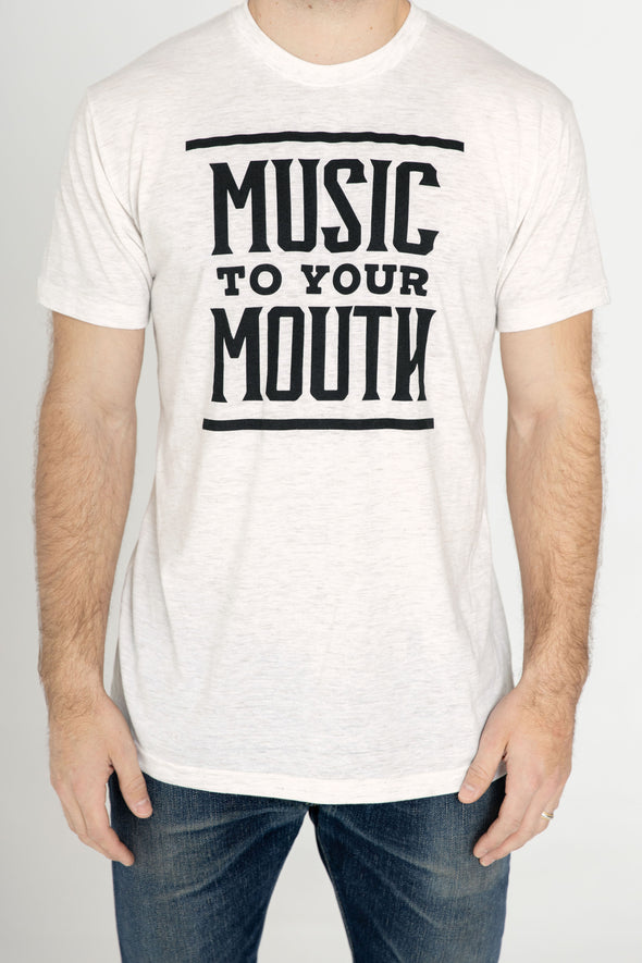 Music To Your Mouth - Unisex/Men’s Crew - Oatmeal 